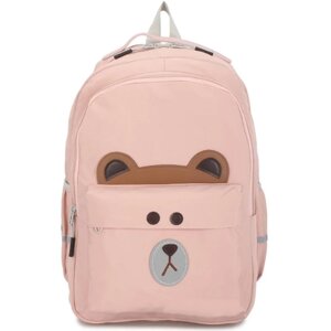 Рюкзак женский PICANO Мишка розовый, 43х29х21 см, повседневный рюкзак / рюкзак школьный в Москве от компании М.Видео