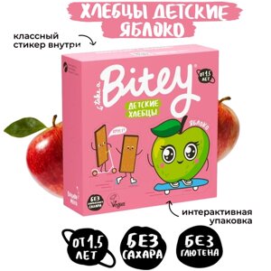 Детские хлебцы без глютена Take a Bitey Яблоко, 40г в Москве от компании М.Видео