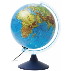 Глобус физический/политический GLOBEN "Классик Евро", диаметр 250 мм, рельефный, с подсветкой, Ке022500195 в Москве от компании М.Видео