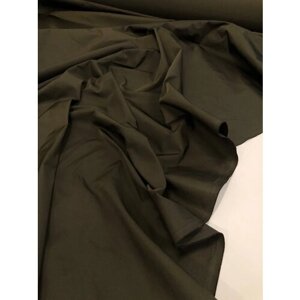 Ткань курточная ветрозащитная , цвет темный хаки, цена 1 метр погонный. в Москве от компании М.Видео