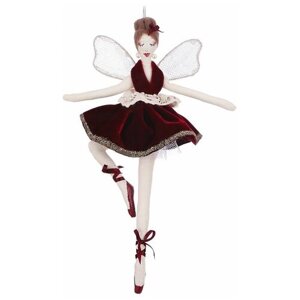 Кукла на ёлку ФЕЯ - балерина буффа (Variation), полиэстер, красная, 30 см, Edelman 1087102-V в Москве от компании М.Видео