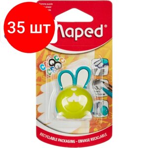 Комплект 35 штук, Ластик -пазл Maped CROC CROC PUZZLE BUNNY, ПВХ,125х65х34, ассорти,15801 в Москве от компании М.Видео