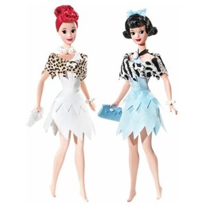 Набор кукол Barbie The Flintstones Giftset (Барби Флинстоуны) в Москве от компании М.Видео