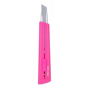 Нож канцелярский Deli E2038PINK 80мм шир. лез. 9мм розовый блистер в Москве от компании М.Видео