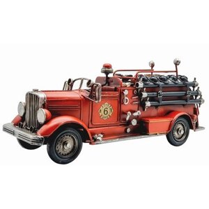 Пожарная машина, ретро-модель 36*12*15 см, металл ART 2641 в Москве от компании М.Видео