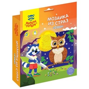 Мульти-Пульти Мозаика из страз Сова, DM_37182 1 шт. в Москве от компании М.Видео