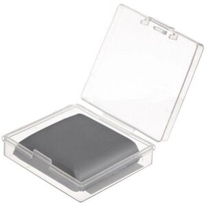 Ластик клячка прямоугольный серый (размер 37 х 35 х 0,9 мм) в коробочке (штрихкод на штуке) в Москве от компании М.Видео