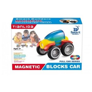 Конструктор Smart Builders Magnetic Blocks Car 385j Машинка в Москве от компании М.Видео