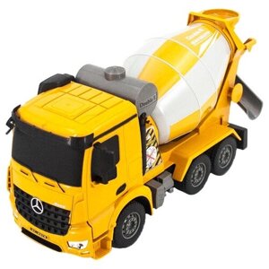 Бетономешалка Double Eagle Mercedes-Benz Arocs (E578-003), 1:26, 27 см, желтый/белый в Москве от компании М.Видео