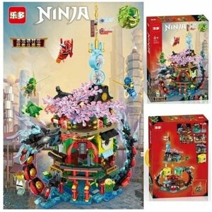 Конструктор Ниндзяго Ninjago "Небесный Храм Сады" 1455 деталей в Москве от компании М.Видео