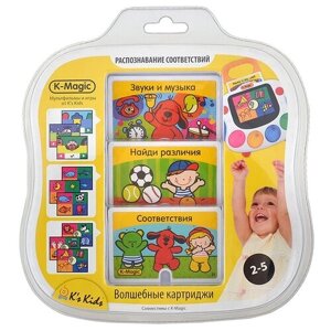 Картридж K's Kids Набор Распознавание соответствий (комплект развивающих карточек) в Москве от компании М.Видео