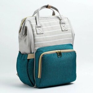 Рюкзак женский, для мамы и малыша, модель «Сумка-рюкзак», цвет зелёный в Москве от компании М.Видео