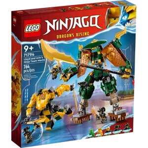 Конструктор LEGO Ninjago 71794 Lloyd and Arin's Ninja Team Mechs, 764 дет. в Москве от компании М.Видео