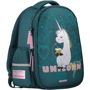 Рюкзак-капсула бирюзовый С эргономичной спинкой "UNICORN", Арт. 12-009-087/09 в Москве от компании М.Видео