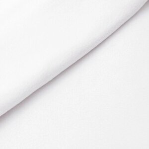 Ткань флис 130 гр. белый, готовый отрез 1*1,5м в Москве от компании М.Видео