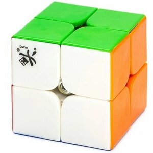 Скоростной Кубик Рубика DaYan 2x2 Zhanchi 50mm / Головоломка для подарка / Цветной пластик в Москве от компании М.Видео