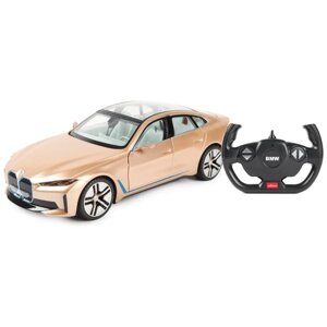 Машинка на радиоуправлении Rastar BMW i4 Concept (арт. 98300), 1:14, цвет золотой в Москве от компании М.Видео