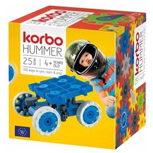 Korbo Пластиковый конструктор Внедорожник HUMMER синий в Москве от компании М.Видео