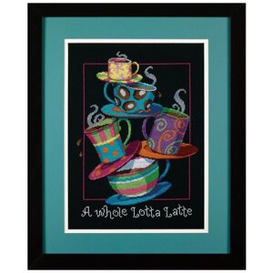 Dimensions Набор для вышивания A Whole Lotta Latte (Полные кружки с кофе-латте) 28 х 36 см (35218) в Москве от компании М.Видео