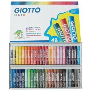 Набор пастели масляной Giotto Olio, 0.1 см, 48 цветов, картонная коробка 48 цветов в Москве от компании М.Видео