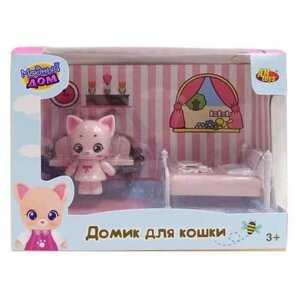 ABtoys Уютный дом - Домик для кошки. Спальня PT-01308 в Москве от компании М.Видео
