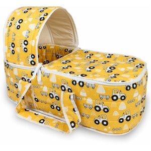 Люлька-переноска/переноска для новорожденных/сумка переноска для малышей из хлопка Pikate в Москве от компании М.Видео