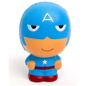 Игрушка-антистресс squishy (сквиши) Капитан Америка в Москве от компании М.Видео