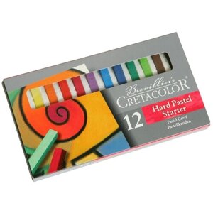 Набор пастели CretacoloR Starter, 12 цветов в картонной коробке, размер пастели 7х7х72 мм в Москве от компании М.Видео