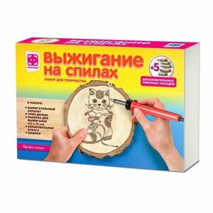 Набор для выжигания на спилах "Игривый котенок" 371105 в Москве от компании М.Видео