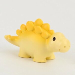 Миниатюра кукольная «Динозаврик», набор 2 шт, размер 1 шт. — 3  5,5  2 см, цвет жёлтый в Москве от компании М.Видео