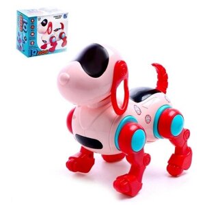 Робот-собака IQ DOG, ходит, поёт, работает от батареек, цвет розовый в Москве от компании М.Видео