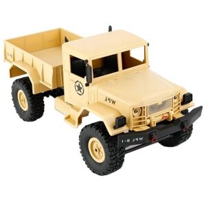 Грузовик WPL B14 RTR, 1:16, 35 см, желтый в Москве от компании М.Видео