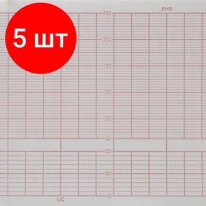 Комплект 5 штук, Лента тепл. регист. для CTG (FM) BIOSYS IFM-500 120х120х250, К120Z120АК250, 8 в Москве от компании М.Видео