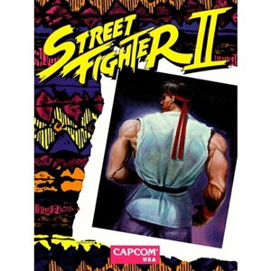 Плакат, постер на бумаге Street Fighter/Стрит Файтер/игровые/игра/компьютерные герои персонажи. Размер 21 х 30 см в Москве от компании М.Видео