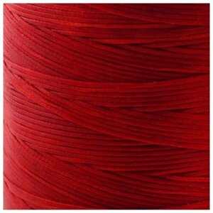 Шнур вощеный 1х0.4 мм 30 метров для шитья / рукоделия / браслетов, цвет красный в Москве от компании М.Видео