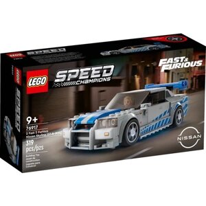 Конструктор LEGO Fast&Furious 76917 Nissan Skyline GT-R (R34), 319 дет. в Москве от компании М.Видео