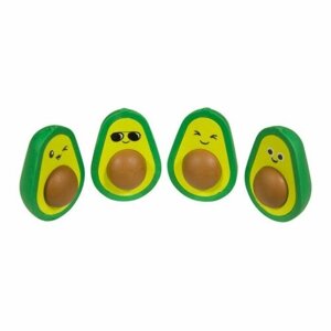 BrunoVisconti Ластик HappyGraphix Avocado, в индивидуальной упаковке, микс в Москве от компании М.Видео