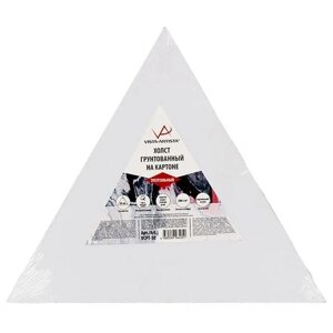 Холст грунтованный на картоне "VISTA-ARTISTA" VCPT-30 треугольный 100% хлопок 30 х 26 см 280 г/кв. м . в Москве от компании М.Видео
