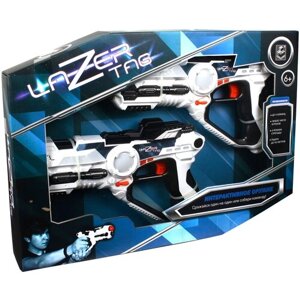 Бластеры 1 TOY Lazer Tag Т12449, 29 см, белый/черный в Москве от компании М.Видео