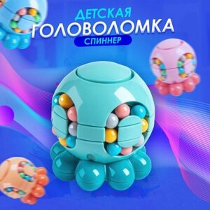 Головоломка детская медуза-спиннер, игрушка антистресс. в Москве от компании М.Видео