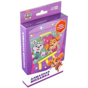 Алмазная мозаика для детей Paw Patrol "Эверест и Скай" ТероПром 9240434 в Москве от компании М.Видео