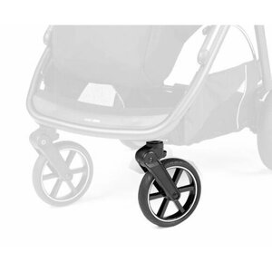 Колесо переднее левое для коляски Peg Perego Veloce, чёрный в Москве от компании М.Видео