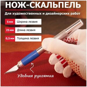 Нож Rexant с перовым лезвием 12-4909 в Москве от компании М.Видео