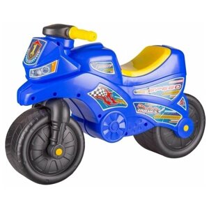 Каталка детская "Мотоцикл" синий в Москве от компании М.Видео