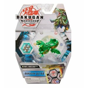 Фигурка-трансформер Bakugan S2 Ультра Trox x Nobilious зелёный-золотой 6055885/20124616 в Москве от компании М.Видео