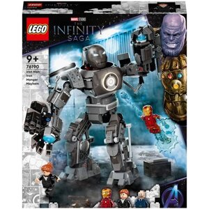 Конструктор LEGO Marvel Avengers Movie 4 76190 Железный человек: схватка с Железным Торговцем, 479 дет. в Москве от компании М.Видео