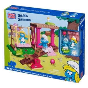 Конструктор Mega Bloks Smurfs 10746 Детская площадка, 36 дет. в Москве от компании М.Видео