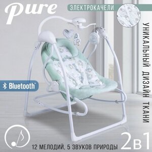 Электрокачели 2в1 Sweet Baby Pure Pinguino Green в Москве от компании М.Видео
