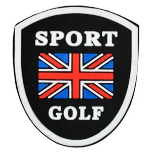 Аппликация пришивная "Sport Golf ", 3,5х4 см, 20 штук, цвет: мульти, арт. TBY. SHEV. 13 в Москве от компании М.Видео
