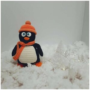 Вязаная игрушка "Пингвиненок" в Москве от компании М.Видео